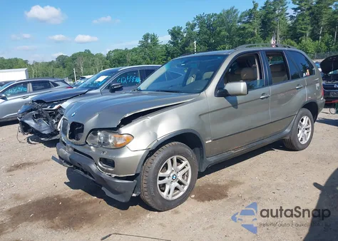 2006 BMW X5 3.0I из США, поврежденный, VIN 5UXFA13576LY46247